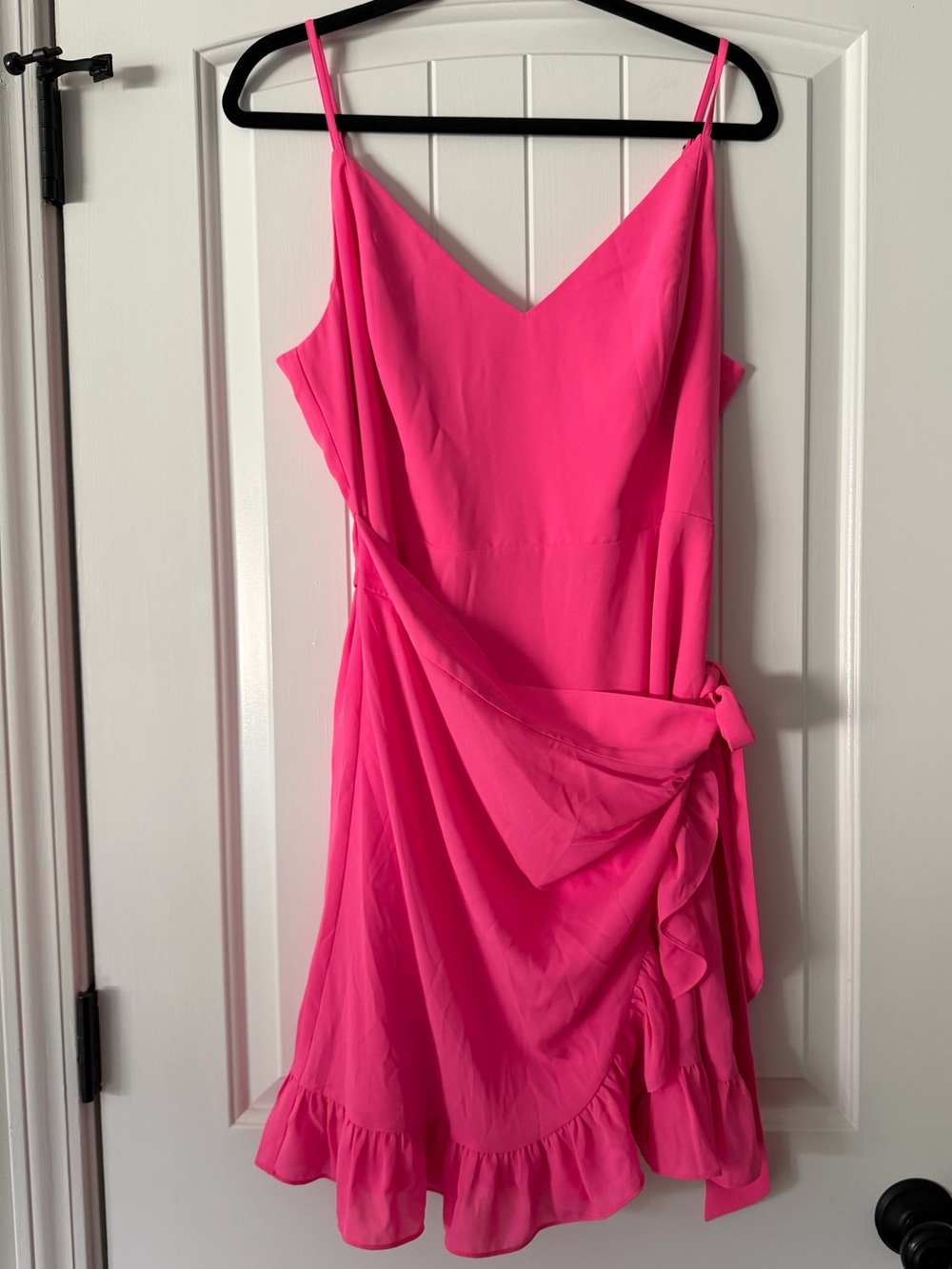 NWT Lilly Pulitzer Alisa wrap dress in Aura Pink size 16 - original retail $178